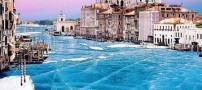 تصاویری دیدنی و خلاقانه از یخبندان شهر ونیز