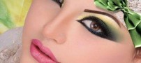 مدل آرایش بسیار زیبا به سبک خلیجی (عکس)