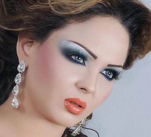 مدل آرایش بسیار زیبا به سبک خلیجی (عکس)