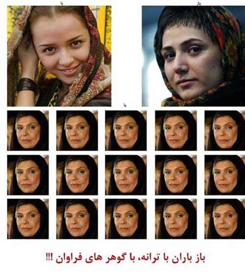 شوخی بامزه کامبیز دیرباز با 3 بازیگر زن سینما (عکس)