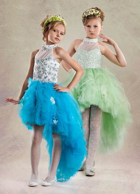 مدل لباس های مجلسی شیک برای دختر بچه ها (عکس)
