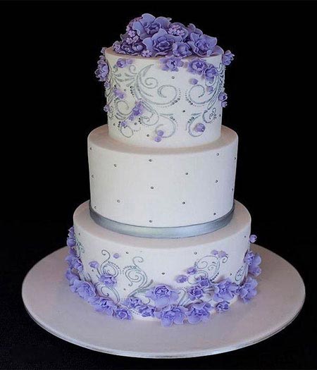مدل هایی از کیک های جشن عقد و عروسی (عکس)