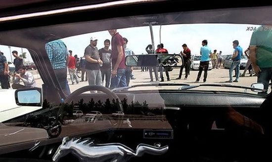 تصاویری از نمایشگاه خودرو های قدیمی در مشهد