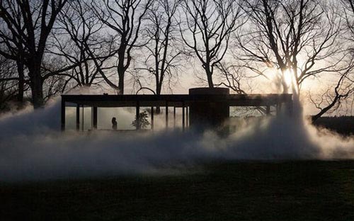 این خانه به طور دستی مه آلود می شود! (عکس)