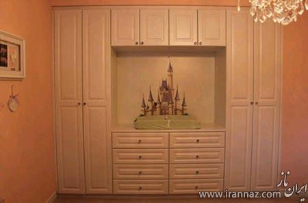 طراحی مدل های زیبای کمد لباس (عکس)
