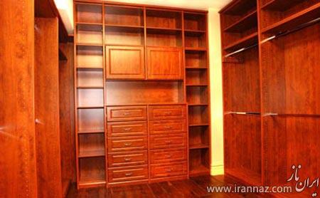 طراحی مدل های زیبای کمد لباس (عکس)