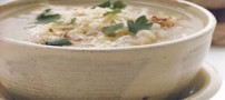 دستور طبخ سوپ سیب زمینی و جو پرک