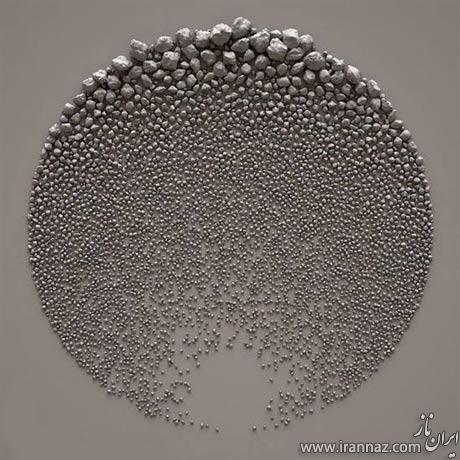 خلاقیت هنرمند بریتانیایی با سنگ ها (عکس)