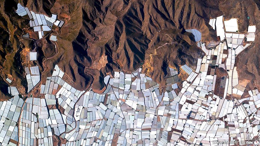 عکس های هوایی شگفت انگیز و باورنکردنی از زمین