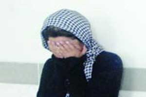 دختر جوان زورگیر دستگیر شد