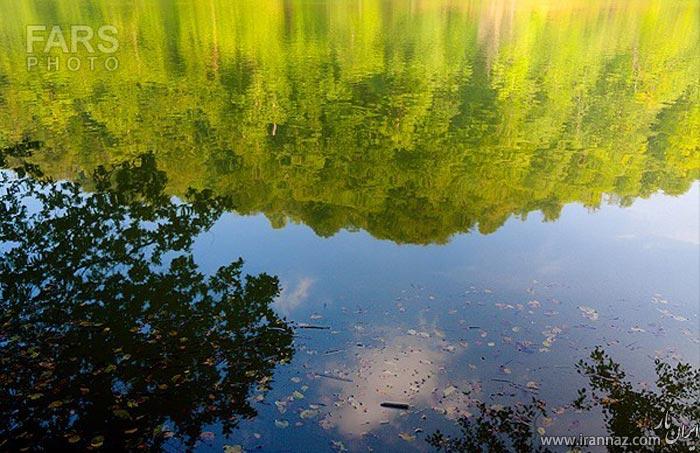 عکس های زیبا از طبیعت بهاری دریاچه چورت