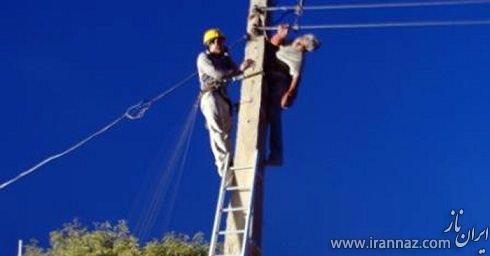 تیر چراغ برق موجب مرگ مرد دزفولی شد! (عکس)