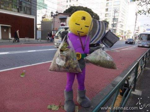 قدرت خارق العاده یک سوپرمن ژاپنی در خیابان ها (عکس)