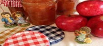 آموزش تهیه مارمالاد سیب برای صبحانه