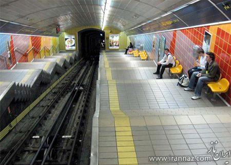 عجیب و جالب ترین ایستگاه متروی دنیا (عکس)