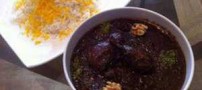 طرز طبخ خورش فسنجان با قارچ