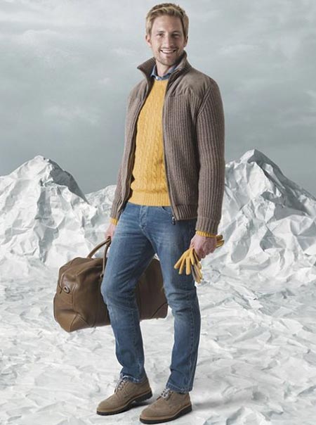 انواع لباس زمستانی مردانه برند Fedeli
