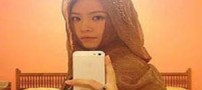 حجاب قابل توجه دختر چینی در سفر به ایران (عکس)