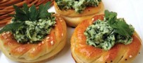 آموزش تهیه نان و پنیر و سبزی مجلسی