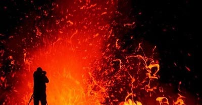 تصاویری جذاب از مرد آتشفشانی خوش ذوق تصاویری جذاب از مرد آتشفشانی خوش ذوق