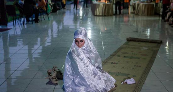 تصاویری از جشن انتخاب دختر شایسته جهان اسلام
