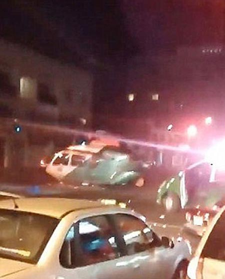 راننده ای که موجب سقوط هلی کوپتر شد! (عکس) راننده ای که موجب سقوط هلی کوپتر شد! (عکس)