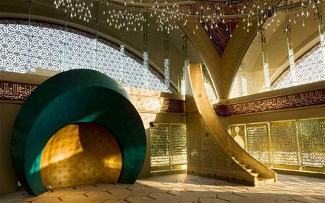 این مسجد توسط یک زن طراحی شده است (عکس)