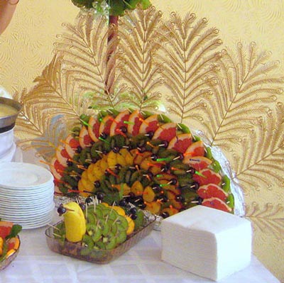 مدل های بسیار زیبا از میوه آرایی برای شب یلدا