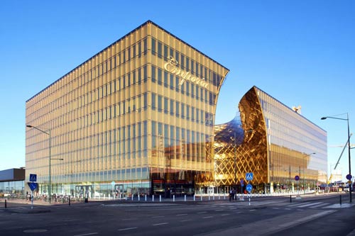 معماری شگفت انگیز مرکز خریدی در سوئد (عکس)