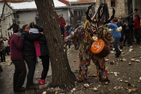 تصاویری از مراسم سنتی جالب در اسپانیا