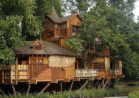 عکس هایی از زیباترین خانه های چوبی دنیا