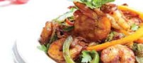طرز تهیه خوراک میگو با سویا سس