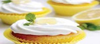 طرز تهیه ی کاپ کیک لیمویی