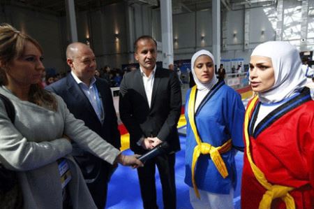 عکس های جنجالی اولین کشتی زنان ایران در جهان