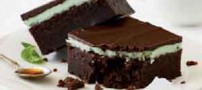 طرز تهیه کیک شکلاتی با رویه نعنا