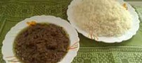 خورش آلو اسفناج