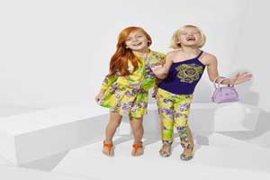 مدل لباس کودکانه و زیبای ورساچه بهار 2015