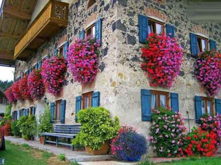 زیباترین باغچه های بالکنی برای خانه ای زیباتر