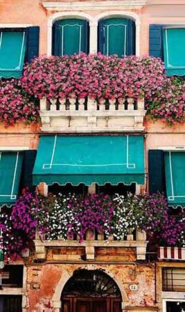 زیباترین باغچه های بالکنی برای خانه ای زیباتر
