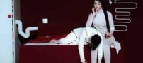 اجرای تئاتر شرم آور و هنجار شکن در مشهد (عکس)