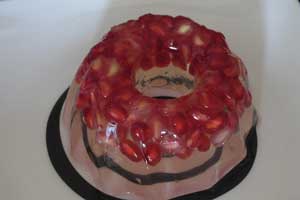 دستور تهیه ساده ژله انار