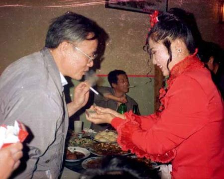 عکس های داغ از رسم عجیب عروس ها در چین