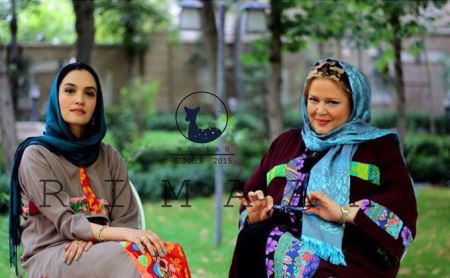 مدل شدن دو بازیگر زن ایرانی برای یک برند پوشاک (عکس)