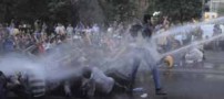 تظاهرات و درگیری با پلیس بخاطر گرانی! (عکس)