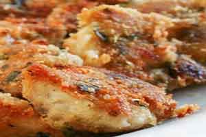 طرز تهیه ناگت جوجه با پنیر پارمزان