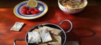 طرز تهیه بیسگویت تردک کنجدی