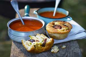 طرز تهیه سوپ گوجه فرنگی
