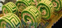 طرز تهیه رولت کوکو سبزی غذای شیک و مجلسی