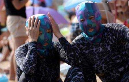 اقدام دیدنی زنان چین برای مقابله با خورشید ! (عکس)