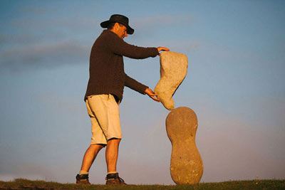 هنر زیبای توازن بین سنگ ها ! (عکس)